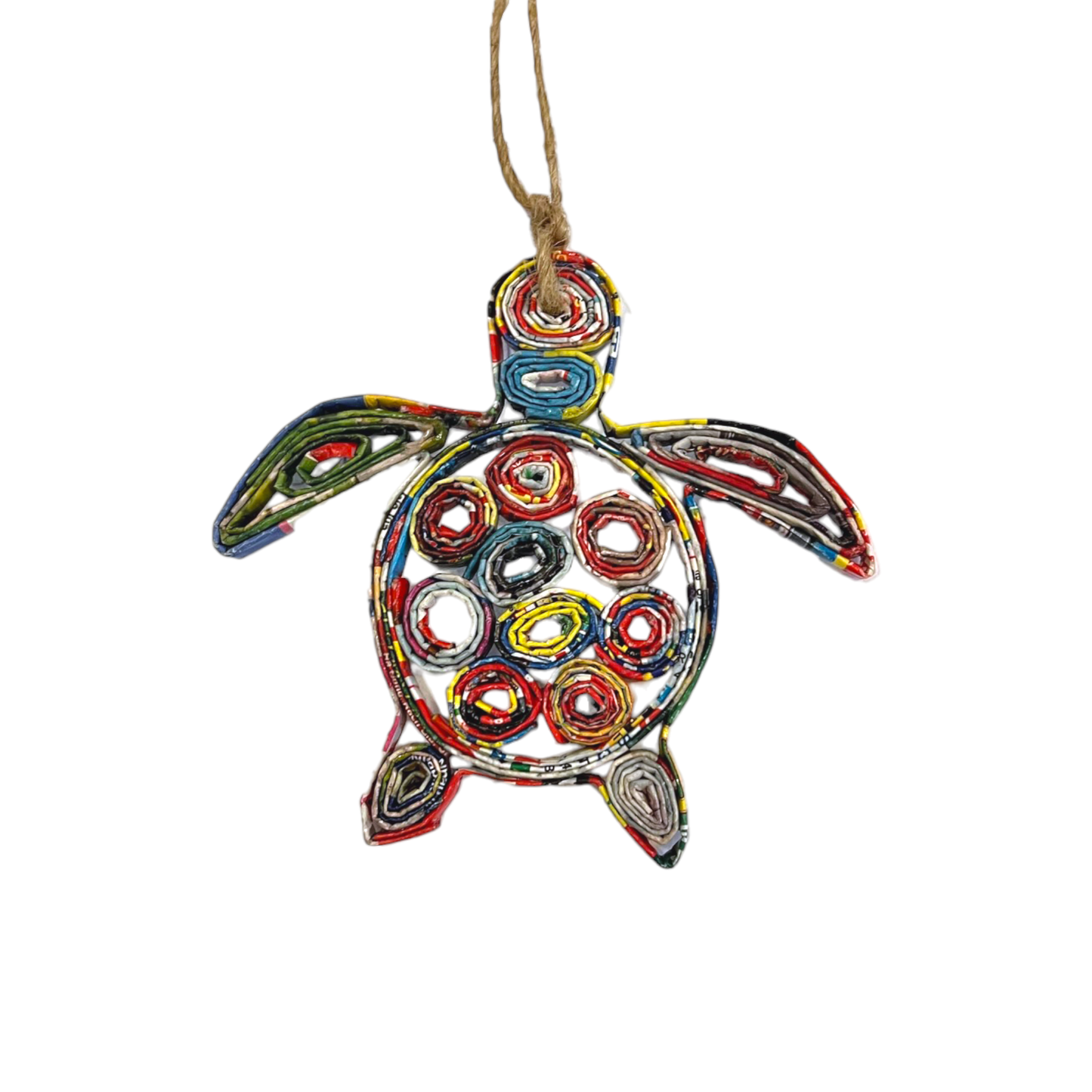 Turtle Ornament - Recycled Paper