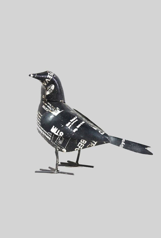 Raven • Recycled Metal Animals