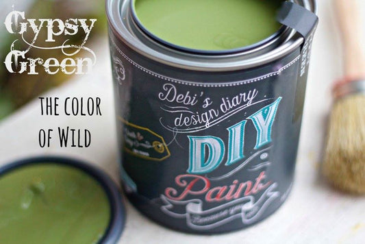 DIY Paint Gypsy Green