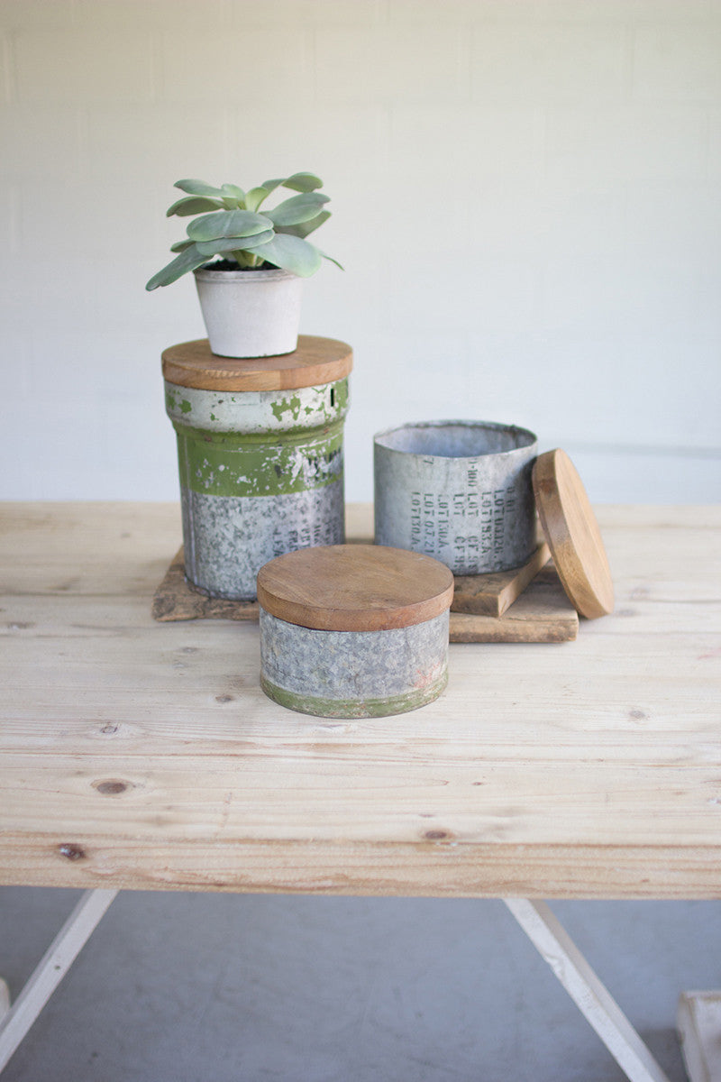 Repurposed Military Canisters