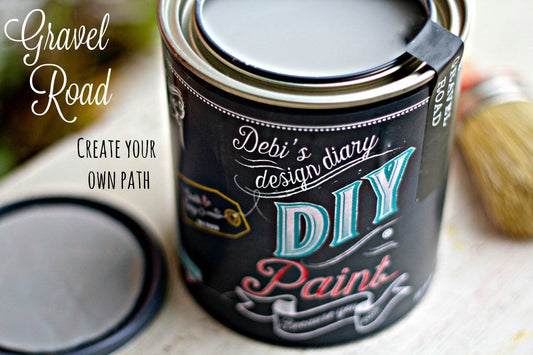 DIY Paint Gravel Road