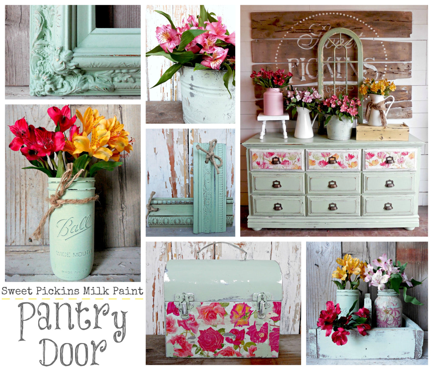 Pantry Door Sweet Pickins Milk Paint