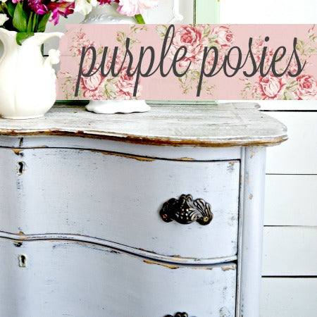 Purlple Posies Sweet Pickins Milk Paint